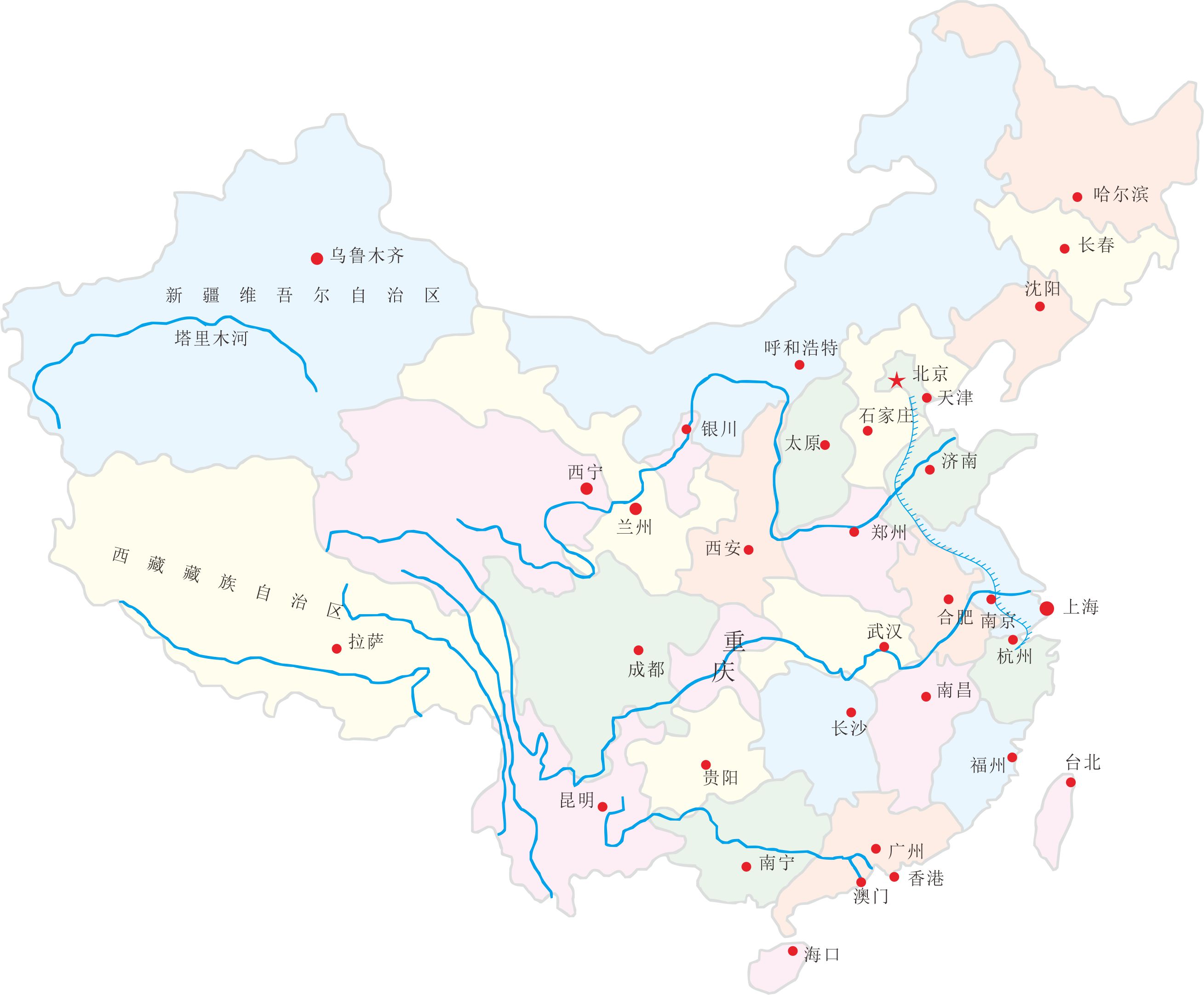 中国地图