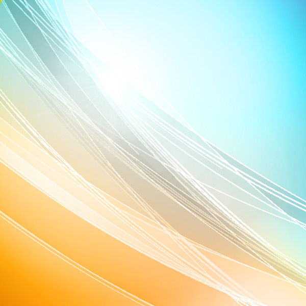 炫彩光线光效背景